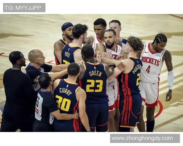 2018年NBA季后赛第五场勇士与火箭激战回顾及精彩瞬间分析